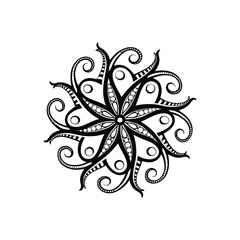 Mandala ornament vector