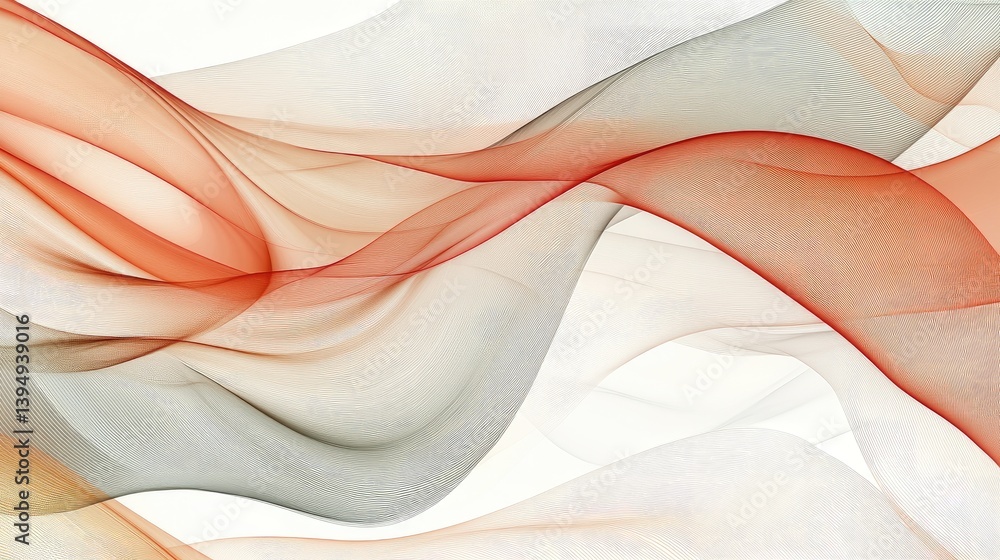 Poster a serene abstract background with flowing lines and muted tones, evoking a sense of tranquility and 