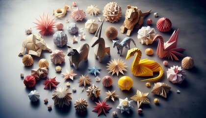Origami Art &ndash; Fold intricate paper models of animals or geomet