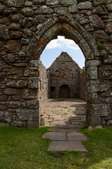 Dunnottar Castle rises in dramatic ruins atop a cliff overlooking the North Sea. Its breathtaking...