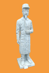 Obraz premium Antique European marble dolls_isolates