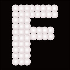 bubble or balloon shape forms the font.