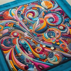 Reverse to reveal shapes beneath