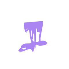 Funny colorful slime