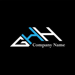 GHH logo design, GHH simple and modern logo. GHH luxurious alphabet design
