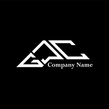 GJC logo design, GJC simple and modern logo. GJC luxurious alphabet design