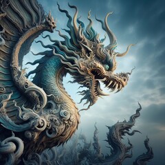 Mythical blending reality and fantasy