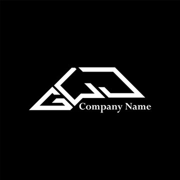 GLJ logo design, GLJ simple and modern logo. GLJ luxurious alphabet design