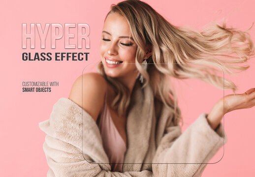 Hyper Glass Morphism Effect