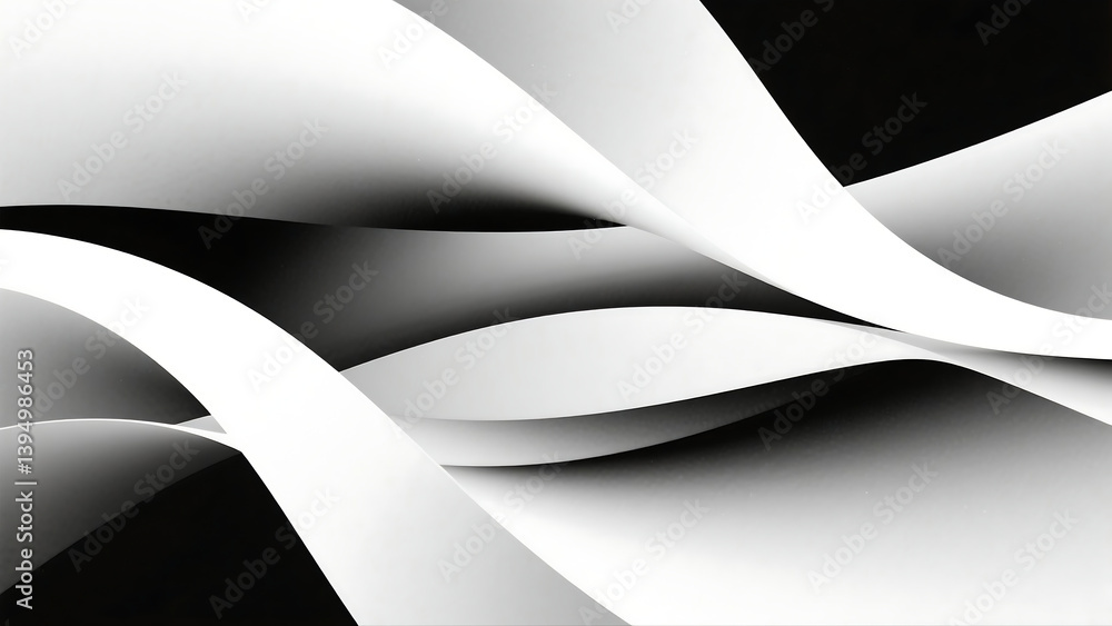 Aufkleber metallic gray modern abstract background with minimalist design for technology, futuristic, and luxu