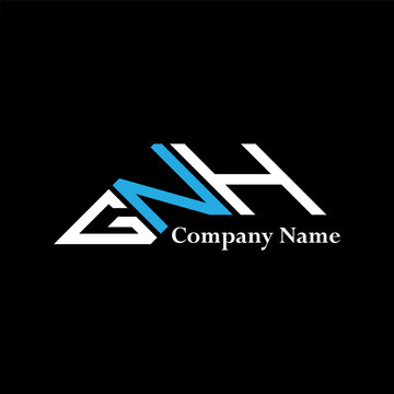 GNH logo design, GNH simple and modern logo. GNH luxurious alphabet design