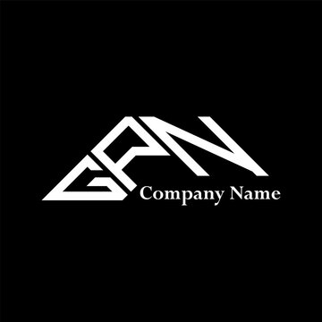 GPN logo design, GPN simple and modern logo. GPN luxurious alphabet design