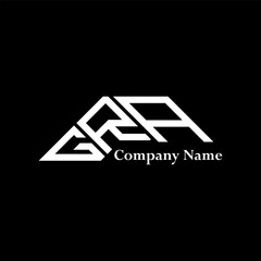GRA logo design, GRA simple and modern logo. GRA luxurious alphabet design © Fahmida