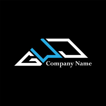 GUJ logo design, GUJ simple and modern logo. GUJ luxurious alphabet design