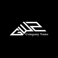GWZ logo design, GWZ simple and modern logo. GWZ luxurious alphabet design
