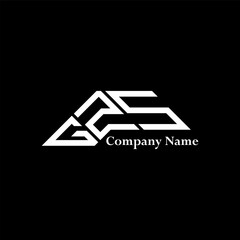 GZS logo design, GZS simple and modern logo. GZS luxurious alphabet design