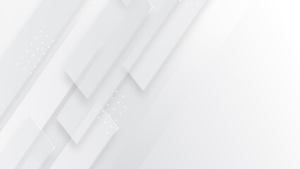 White luxury background with grey shadow diagonal stripes. Light elegant dynamic abstract BG. Trendy geometric neumorphism. Universal minimal 3d sale modern backdrop. Amazing deluxe business template