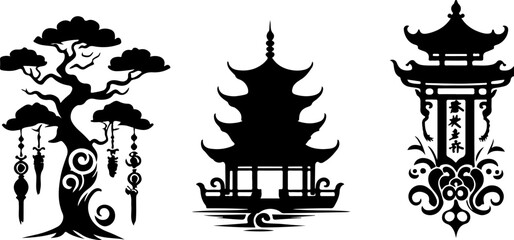 sketch vector illustration design image icon logo symbol abstract accessories decoration ethnic classic vintage traditional chinese  