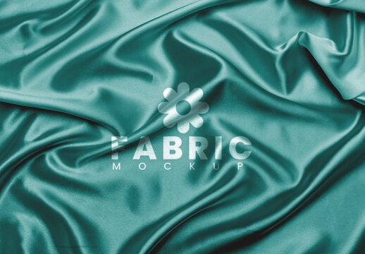 Fabric Logo Mockup Layout