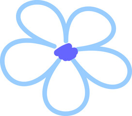 Hand-drawn flower illustration