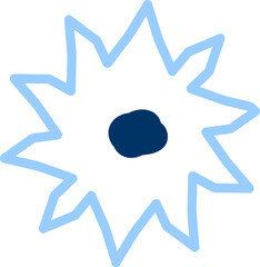 Hand-drawn flower illustration