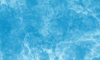 水彩青の美しい水面