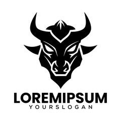 Bull Creative Silhouette Logo