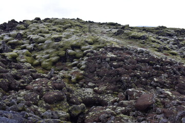 Scenic Road Through Icelandic Mountains