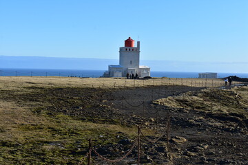 Dyrh&oacute;laey Lighthouse &ndash; South Coast of Iceland
