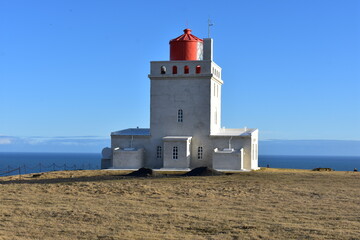 Dyrh&oacute;laey Lighthouse &ndash; South Coast of Iceland
