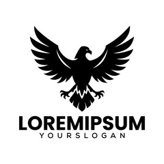 Fototapeta premium Eagle vector logo, Eagle Business Creative Logo