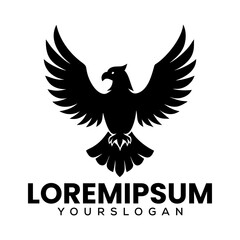 Fototapeta premium Eagle vector logo, Eagle Business Creative Logo