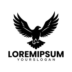 Fototapeta premium Eagle vector logo, Eagle Business Creative Logo