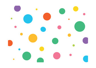 festive vivid hearts seamless pattern on white background