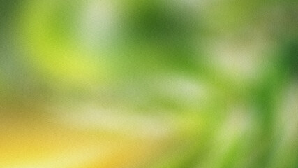 Blurred gradient of yellow and green color combination