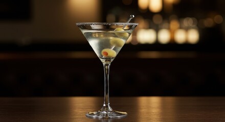 Classic Martini with Olive