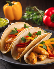 grilled chicken with vegetables