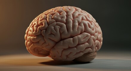 Detailed human brain model, illustrating the complexity of neural pathways