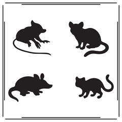 Tarsier silhouette, Tarsier illustration , Tarsier clipart, Tarsier vector ,Tarsier icon , black Tarsier, Tarsier illustration on white background, Tarsier vector illustration ,