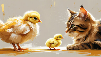 "Unexpected Friends Soft and Small .A Gentle Pause Between Them All