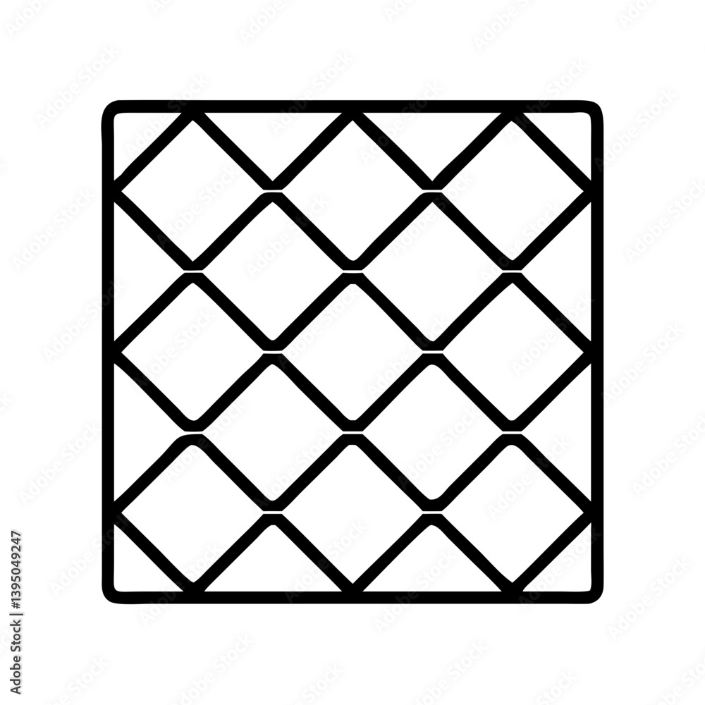 Poster square diamond pattern graphic design element for backgrounds and illustrations use