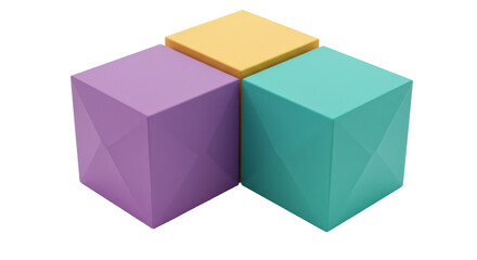 Isolated Colorful Geometric Cubes