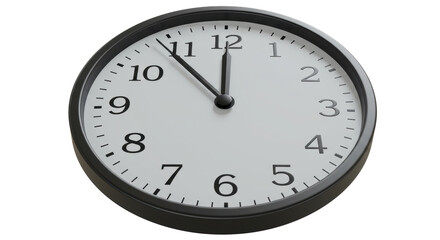 Isolated Wall Clock