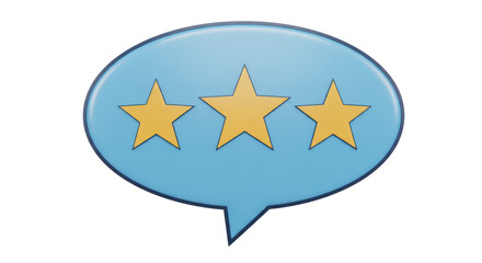 Isolated Customer Review Icon