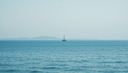 boat on the sea