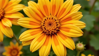 Fototapeta premium Closeup beautiful Flower, Colorful flower for greeting card, photo.