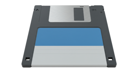 Isolated Floppy Disk