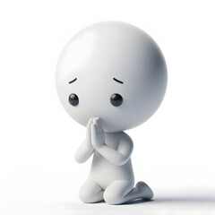 Fototapeta premium 간절한 일러스트