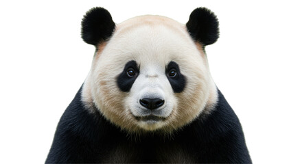 Isolated Panda Head © Emma