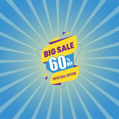 Sale tags collection. Special offer, big sale, discount, best price, mega sale banner set. Shop or online shopping. Sticker, badge, coupon, store. Vector Illustration. 